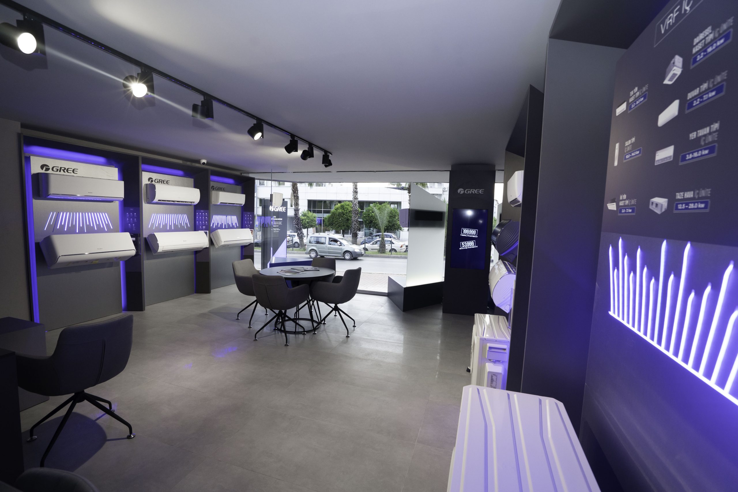 TLC Klima, Antalya’da yenilenen showroom konsepti Akdeniz’de gücünü artırıyor