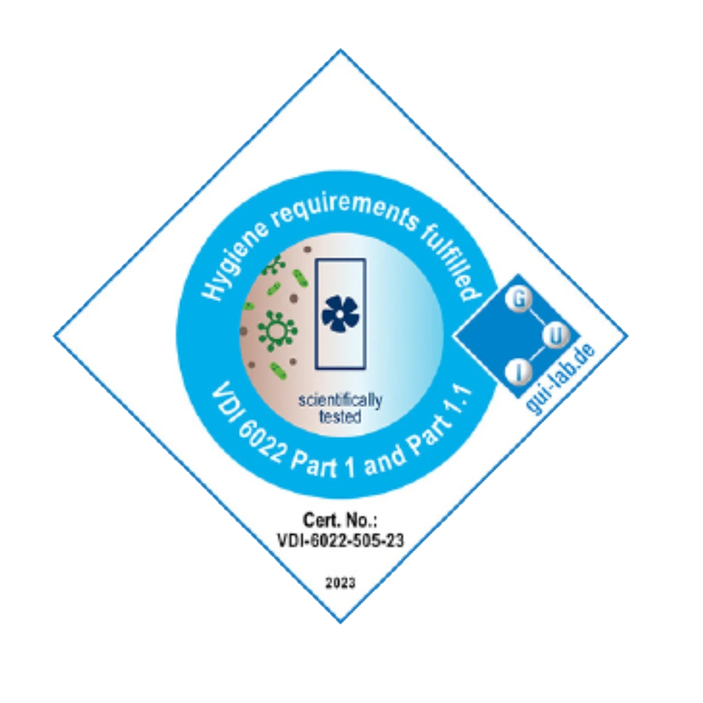 VDI 6022 Bölüm 5 Sertifikası